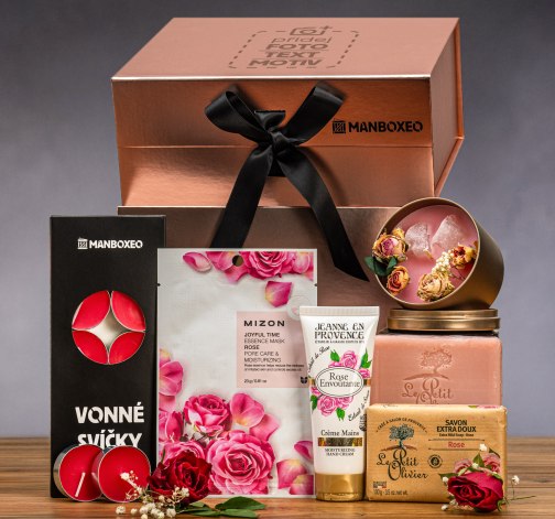Giftboxeo pro ženu - S luxusní kosmetikou růže