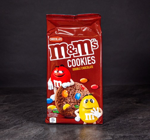 Levně Čokoládové sušenky M&M's 180 g