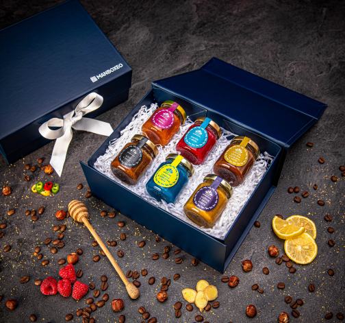 Giftboxeo pro muže - Ochucené medy