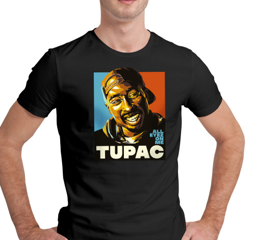 Manboxeo Pánské tričko s potiskem “Tupac”