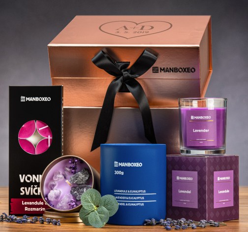 Giftboxeo pro ženy - květinové vůně levandule