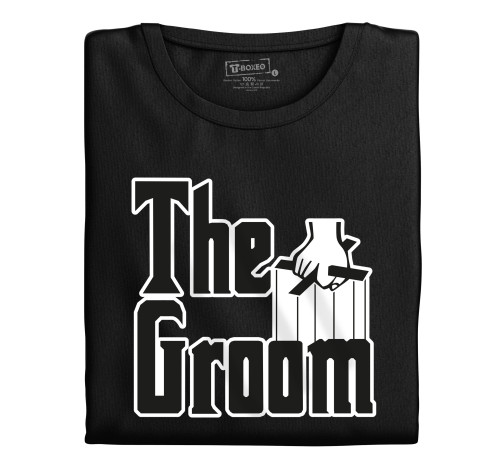 Levně Pánské tričko s potiskem “The Groom”