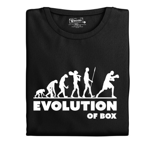 Levně Pánské tričko s potiskem "Evolution of Box"