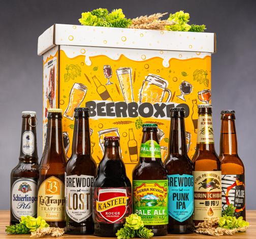 Beerboxeo dárkové balení - Plné pivních speciálů