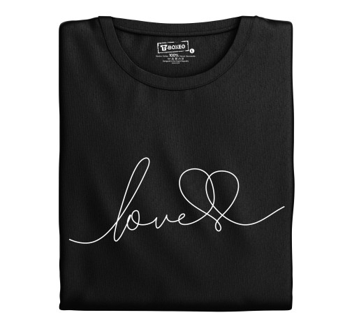 Levně Dámské tričko s potiskem "Love"