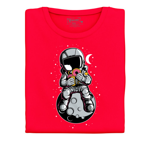 Levně Dámské tričko “Astronaut s koblihou”