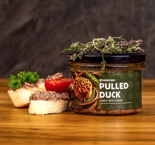 Levně Trhané kachní maso konfitované na tymiánu 170 g