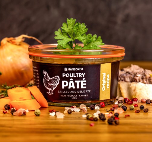 Levně Via Delicia Paštika z grilovaného kuřátka 130 g