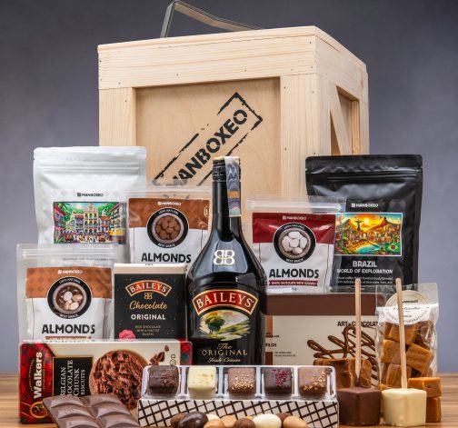 Dárková Bedna pro muže s Baileys (Dárkový koš)