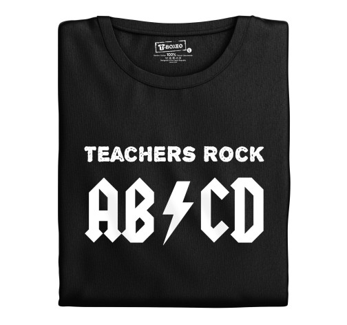 Levně Dámské tričko s potiskem "Teachers Rock"
