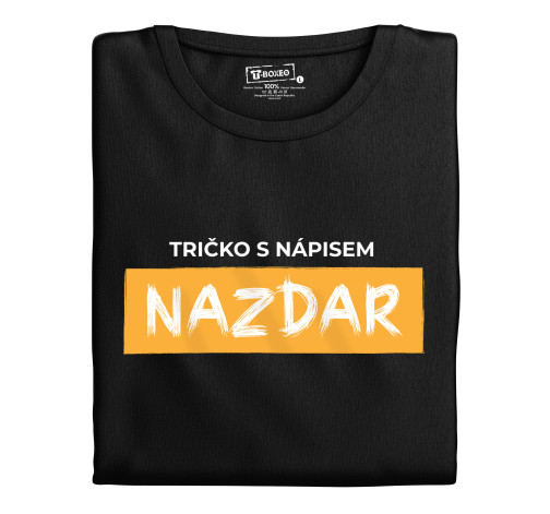 Manboxeo Dámské tričko s potiskem “Nazdar”