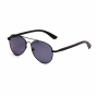 Dřevěné sluneční brýle Aviator – černé, eben