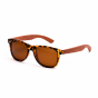 Dřevěné sluneční brýle Classic  – hnědé, palisandr