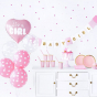 Set dekorací na baby shower - holka